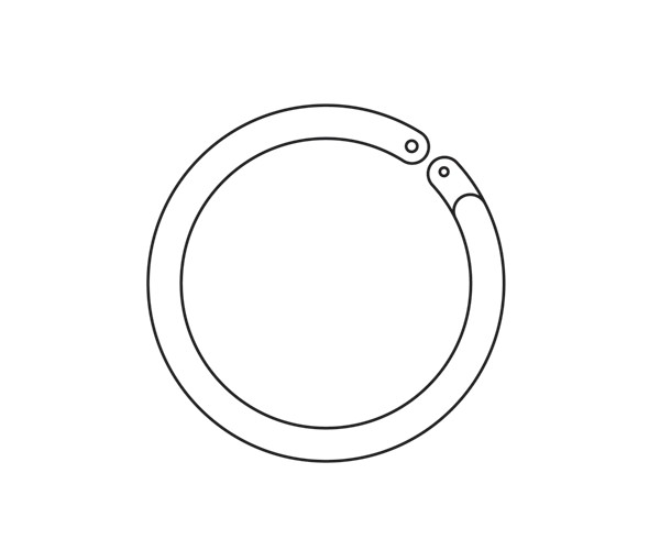Round Hanging Ring - Alplas