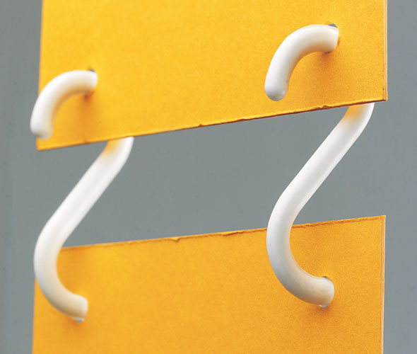 Plastic S Hook 55mm Alplas