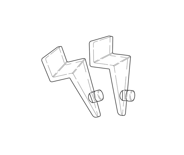 Slatwall Clips Alplas