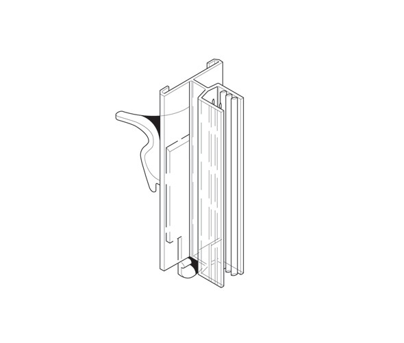 Slatwall Spring Sign Holder Alplas