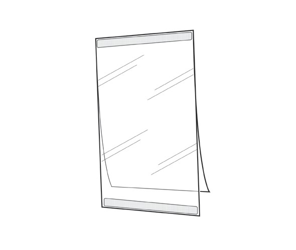 Electrostatic Window Sign Holder Product Image