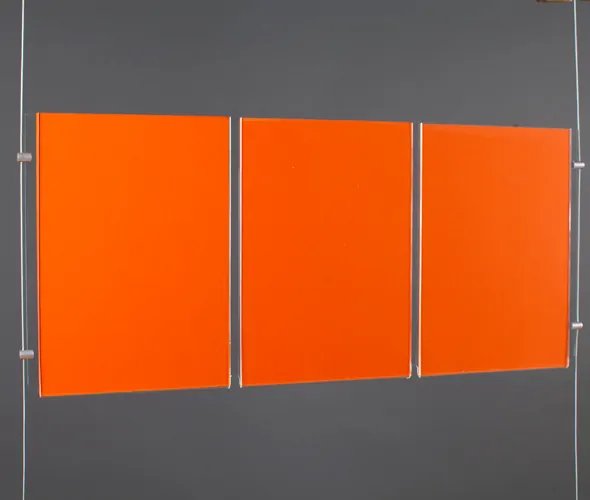 Cable Clamp Triple Poster Pocket