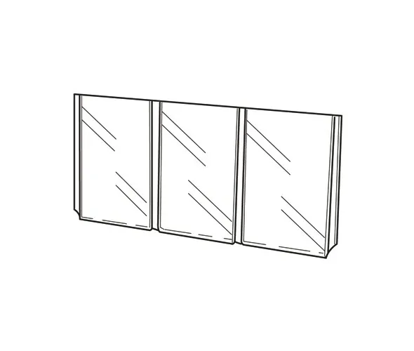 Cable Clamp Triple Poster Pocket - Image 2