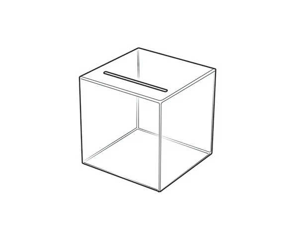 Medium Cube Suggestion Box - Image 2