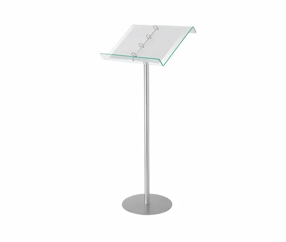 Floor Standing Double A4 Lectern with Ring Binder