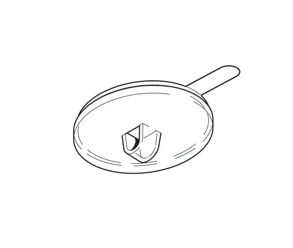 Clear Round Display Button - Image 2