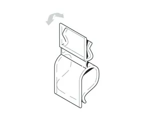 Two Way Ticket Holder Clip - Image 2
