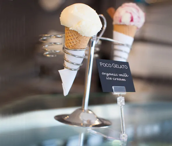 Flat Base Stem Sign Clip