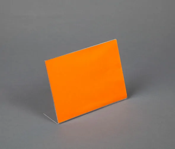 Acrylic Angled Sign Holder - Image 3