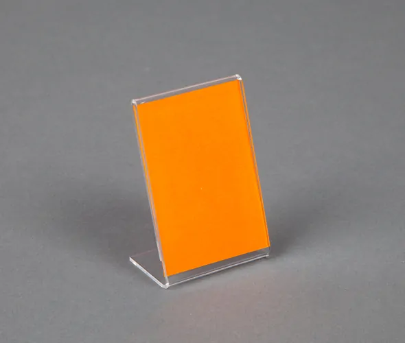 Acrylic Angled Sign Holder