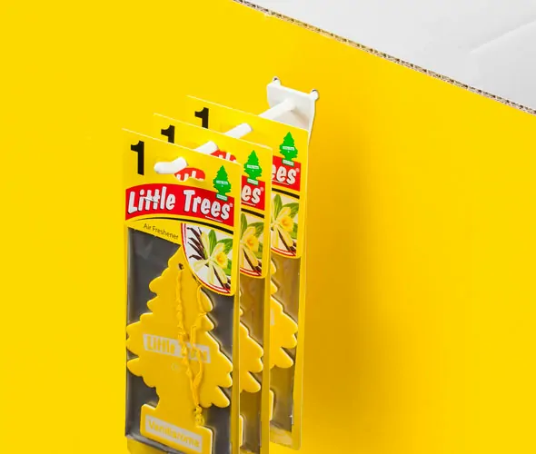 Pegboard Single Prong Ribbed Hook