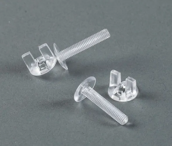 Clear Plastic Squeeze Fit Viking Screw - Image 4