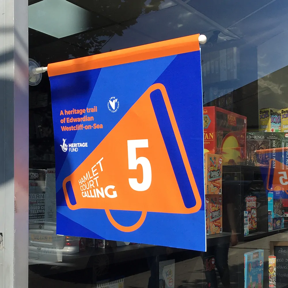 window flag pole by alplas