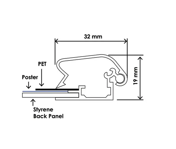 Snap Frame 32mm - Image 3