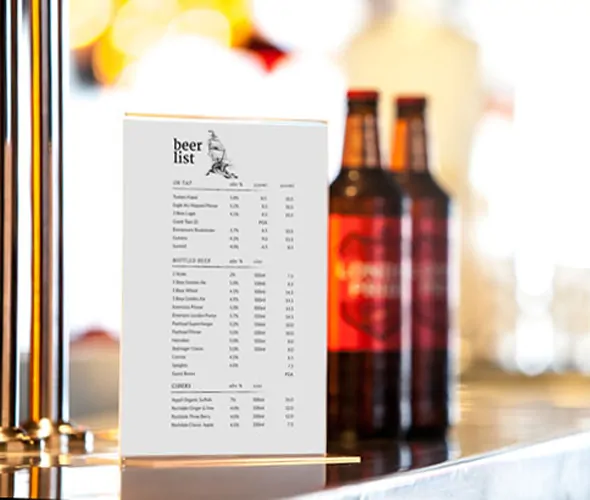 Straight Sign Holder - Styrene - Image 3