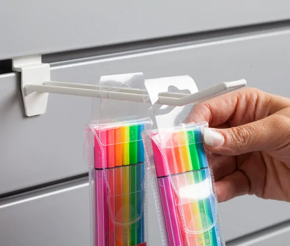 Folded Self Adhesive Euro Hang Tab