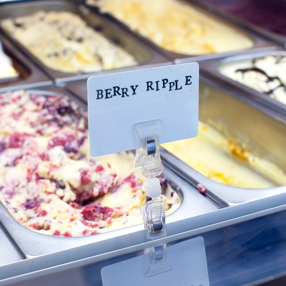 Clip On Sign Clip - Double