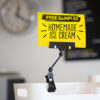 Black Clip on Sign Holder