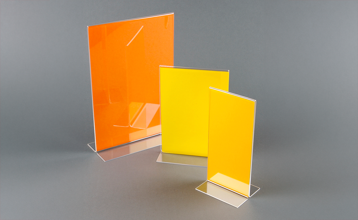 Straight Sign Holder - Styrene