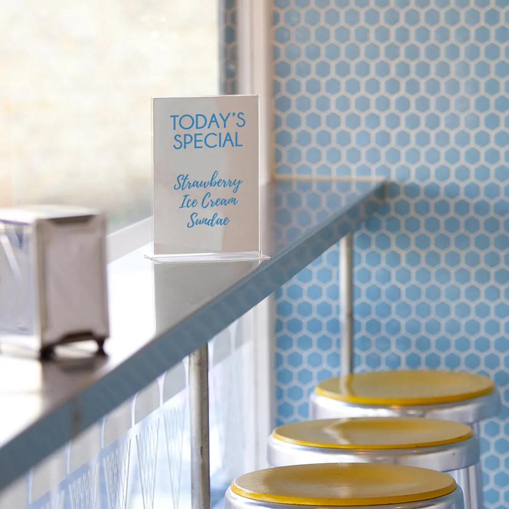 Straight Sign Holder - Styrene - Image 4