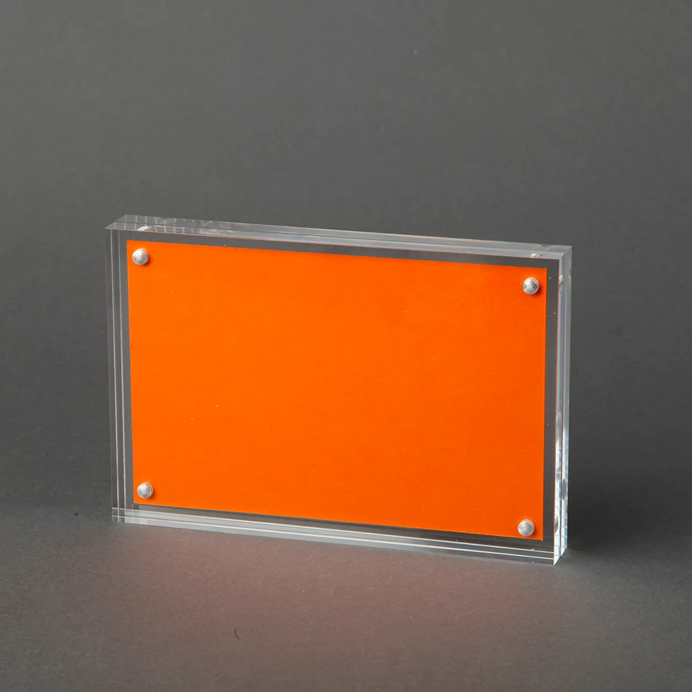 Magnetic Acrylic Block Sign Holder - Image 5