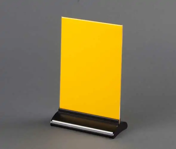 Black Base Sign Holder