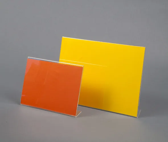 Angled Sign Holder - Styrene