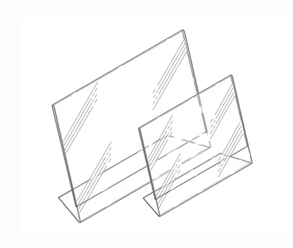 Angled Sign Holder - Styrene - Image 2